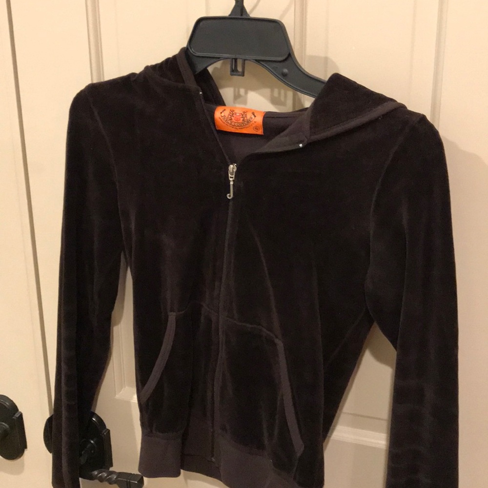 Juicy Couture Velour Zip Up Hoodie